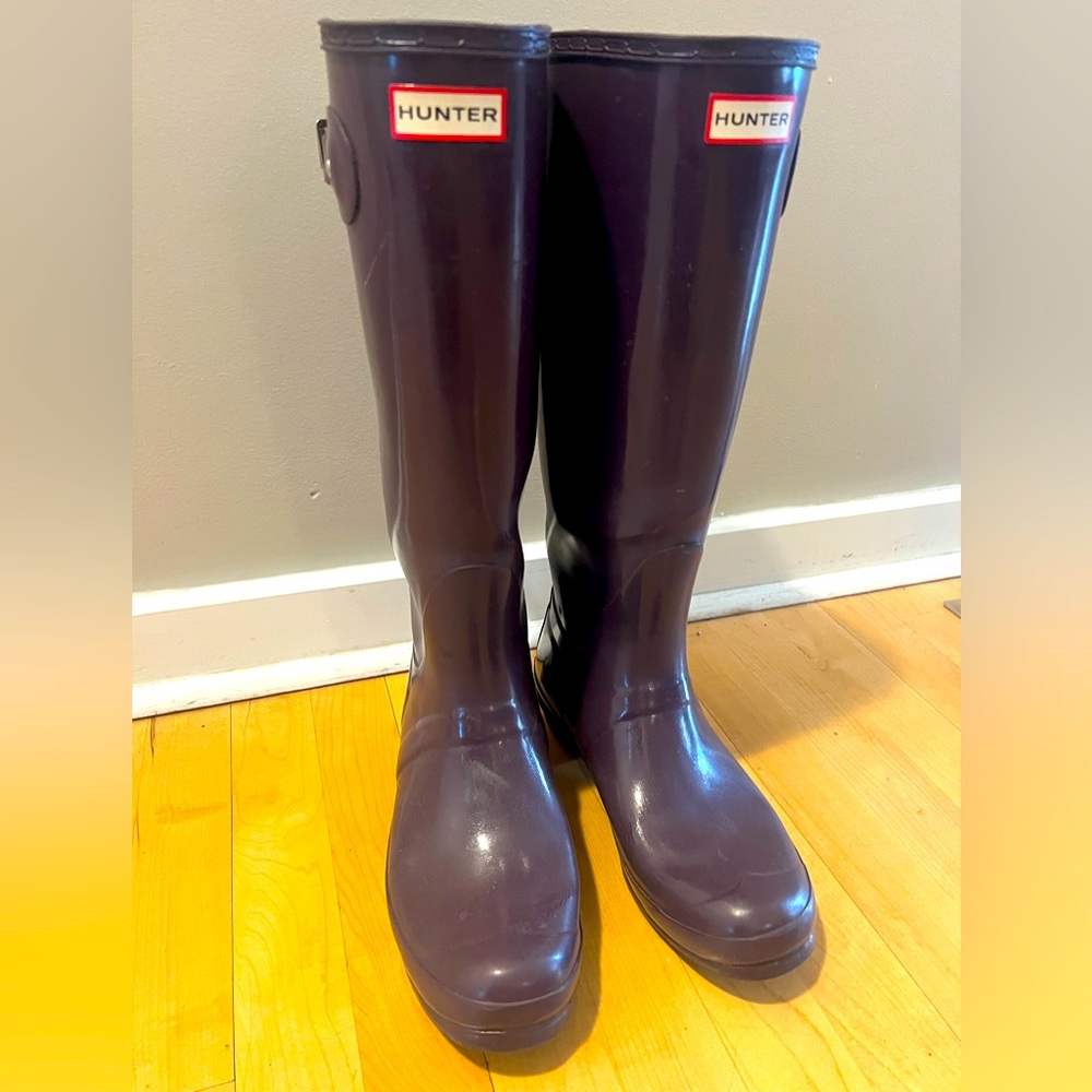 Women’s Size 10 Hunter Tall Rain Boots
